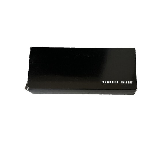 The Sharper Image Black Torpedo Rollerball Pen DA 260 In Wooden Gift Box NEW - Picture 7 of 8